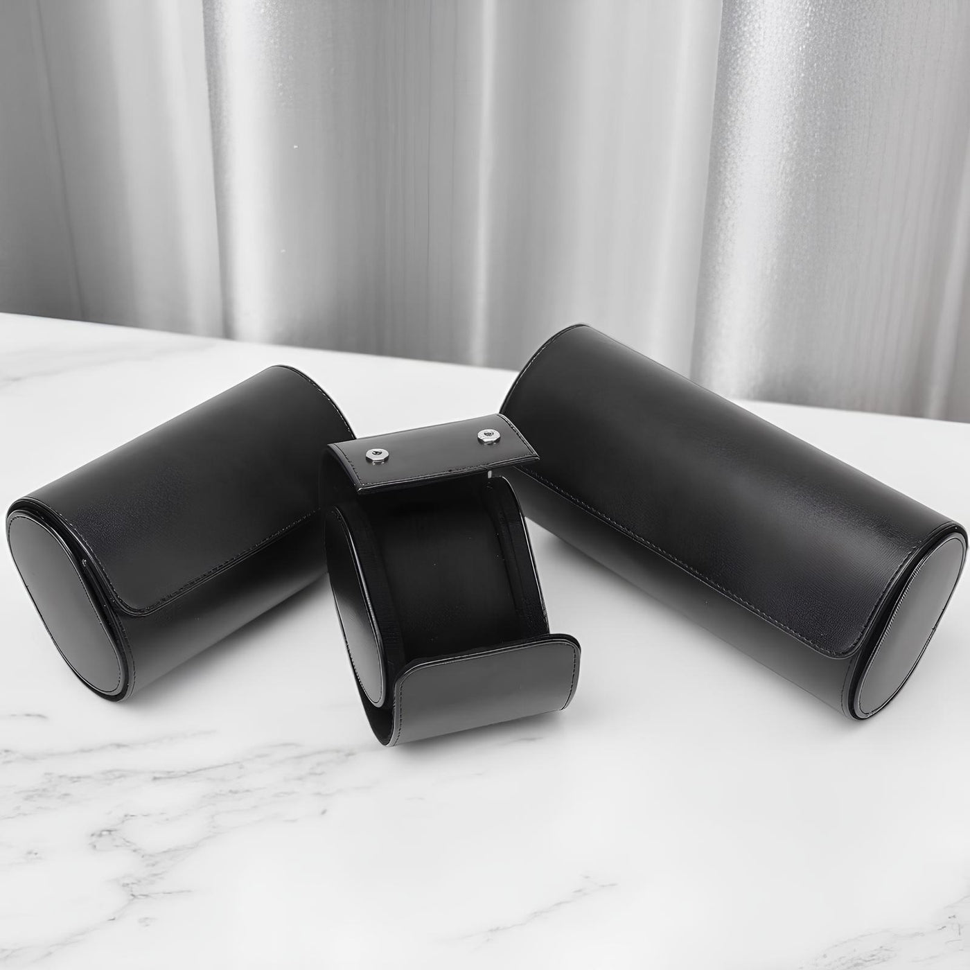 Porta Joias Para Relógios Case - 2 Espaços