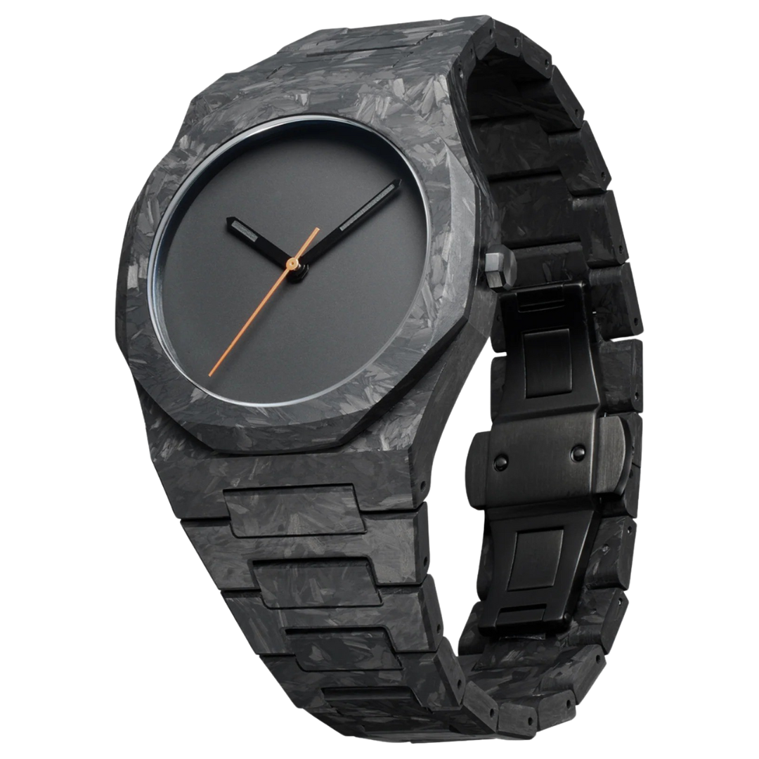 Relógio Masculino Milano Nero Forged Carbon