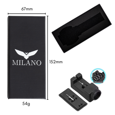 Relógio Masculino Milano Phantom Black