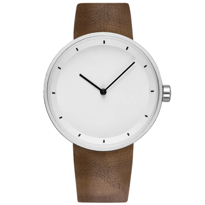 RELÒGIO MINIMALISTA MILANO CLASSIC COM PULSEIRA DE COURO