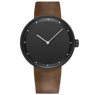 RELÒGIO MINIMALISTA MILANO CLASSIC COM PULSEIRA DE COURO