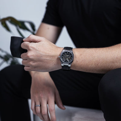 Relógio Milano Foscarini Skeleton Masculino