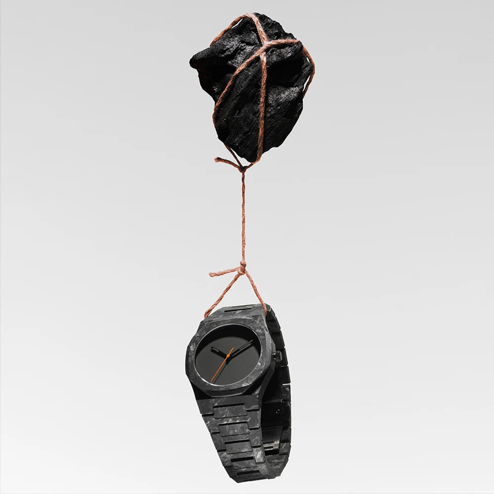 Relógio Masculino Milano Nero Forged Carbon