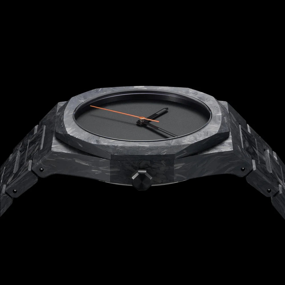 Relógio Masculino Milano Nero Forged Carbon