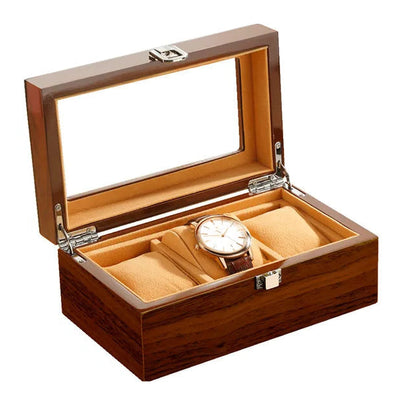 CAIXA DE LUXO ORGANIZADORA DE RELÓGIOS