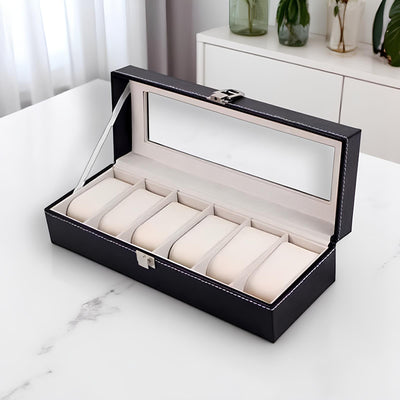 TRADICIONAL PORTA JOIAS - 6 ESPAÇOS