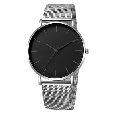 KIT COM 2 RELÓGIOS MINIMALISTAS MASCULINOS